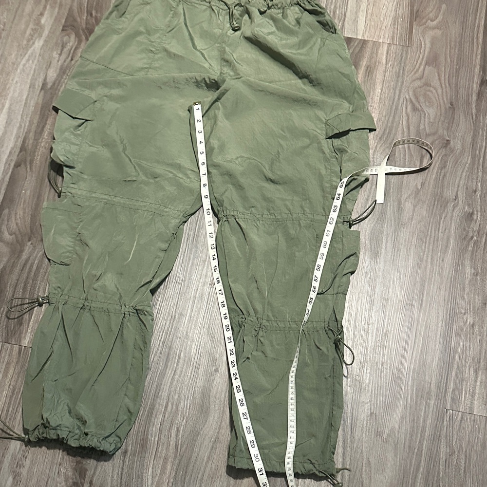 Charlotte Russe Olive Green Cargo Joggers - Picture 5 of 7